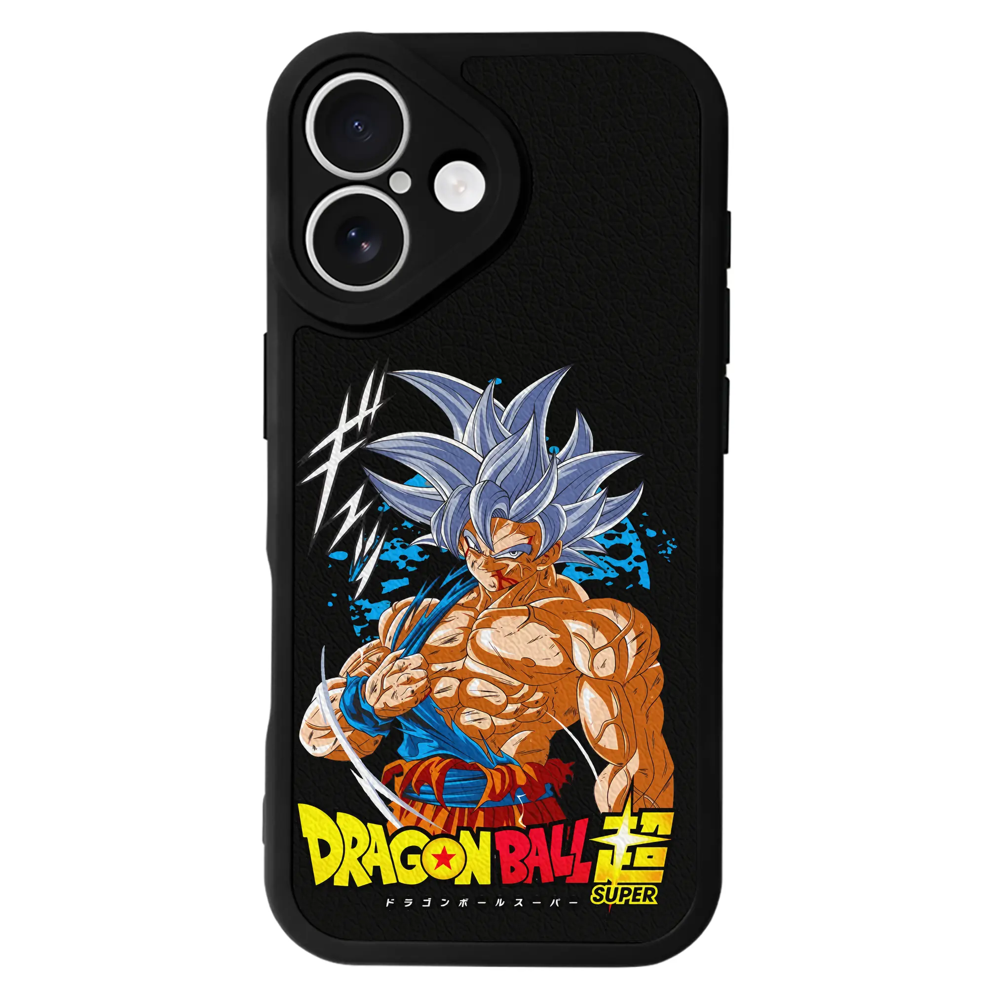 ドラゴンボール グッズ 孫 悟空 - IPhone 16シリーズ対応 ・ シリコンスマホケース ・ レザー調 ・ 高精度フィット ・ 耐衝撃 ・ ワイヤレス充電対応 ・ 精密カット